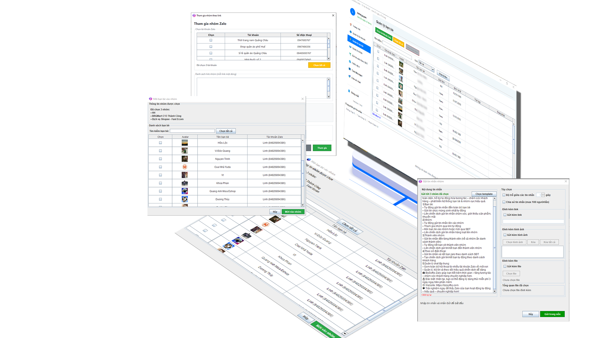 Quản lý nhóm Zalo